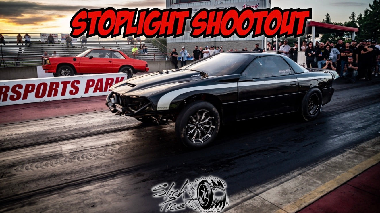Load video: BAD accident ENDS the STOPLIGHT SHOOTOUT early!