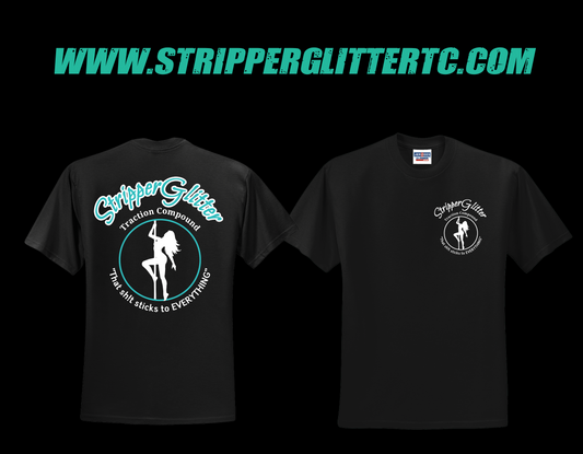 SG Logo Black/Aqua T-Shirt