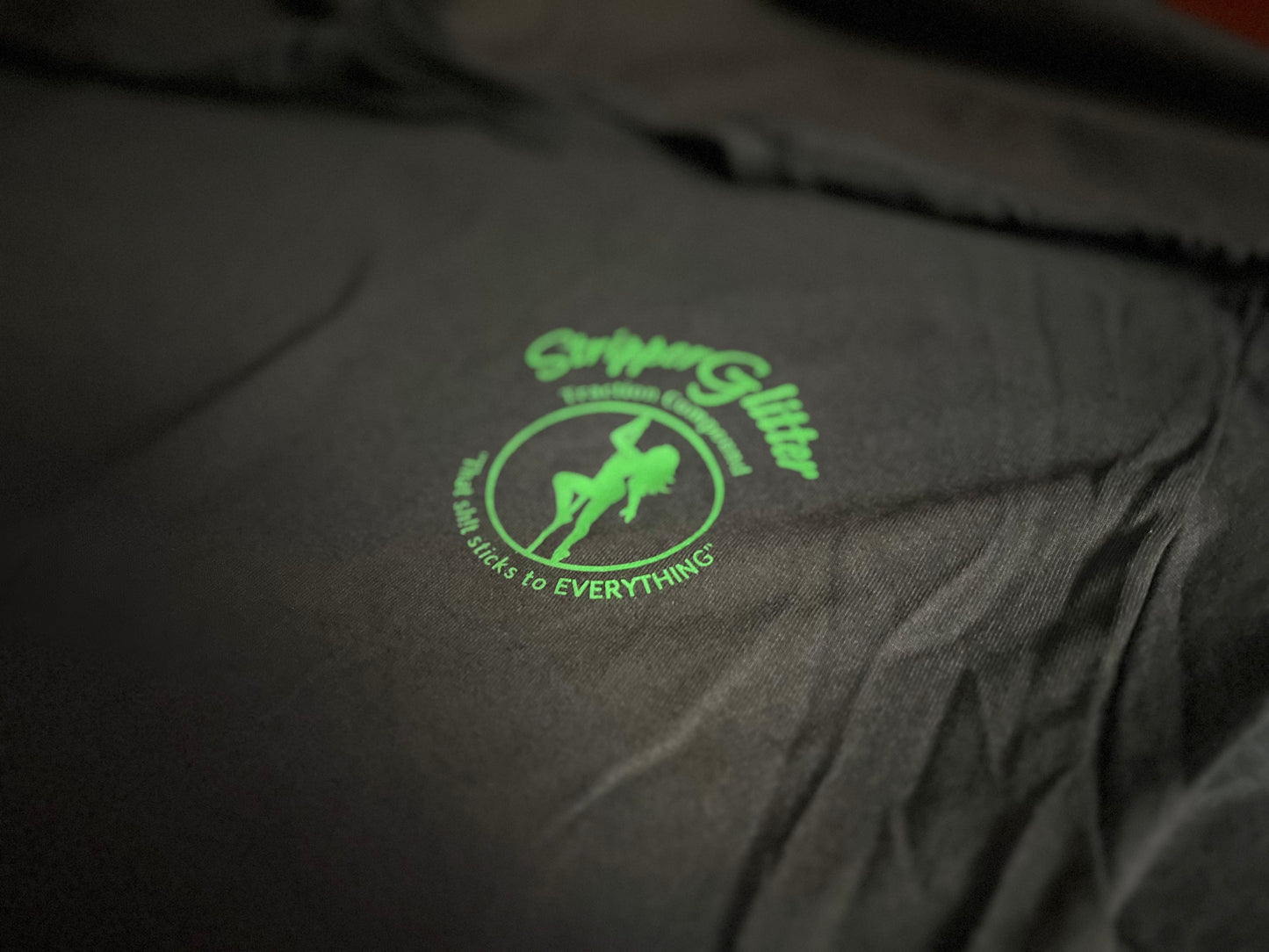 SG Original Logo Black/Green T-Shirt