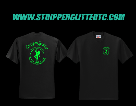 SG Logo Black/Green T-Shirt